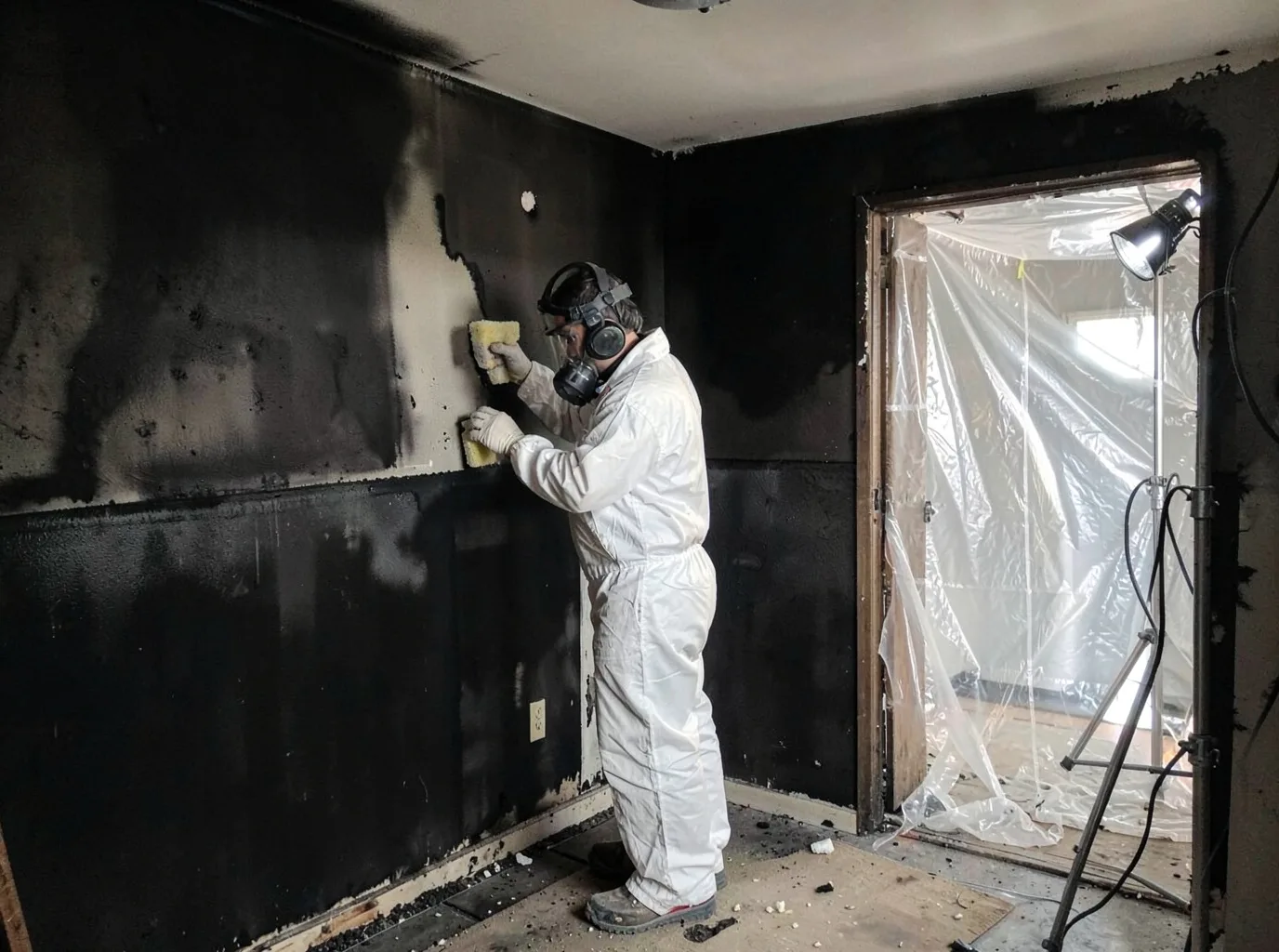 Fire Damage Restoration company in Williamsburg, NM
